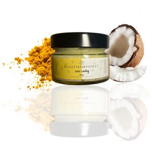 Rillette de poulet coco curry