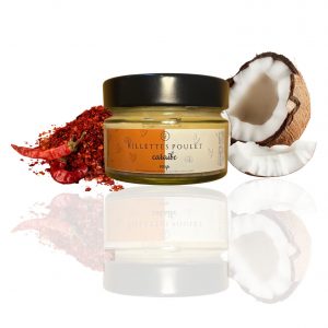 Rillette de poulet caraïbe