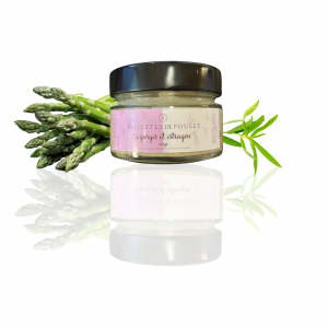 Rillette aux deux asperges et estragon